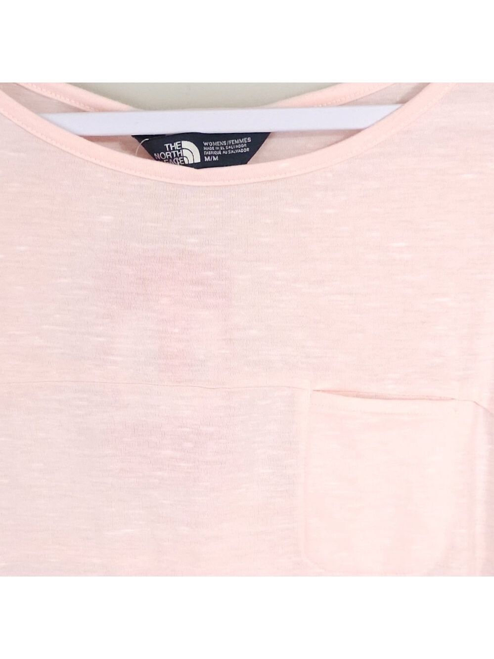 The North Face Women's Light Pink Short Sleeve Top - Picture 3 of 3